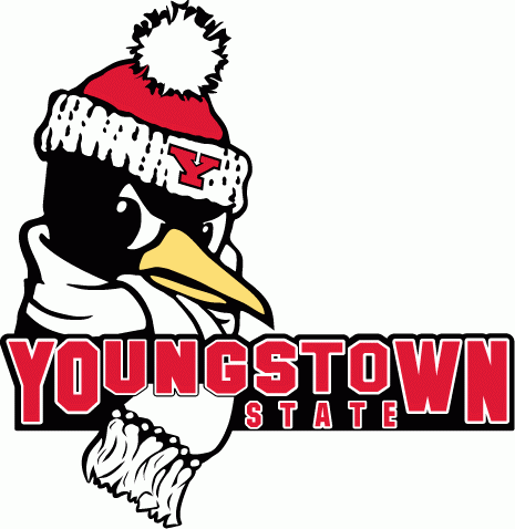 Youngstown State Penguins 1993-2005 Primary Logo vinyl decal